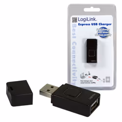 LogiLink AA0045 chargeur d'appareils mobiles Universel Noir USB Intérieure