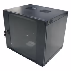 LogiLink W06F64B, Rack monté sur le mur, 50 kg, 14 kg, Noir