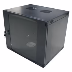 LogiLink W09F64B, Rack monté sur le mur, 50 kg, 17 kg, Noir, Gris