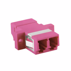LogiLink FA02LC4 adaptateur de fibres optiques LC/LC Violet