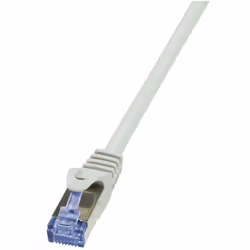 LogiLink Cat6a S/FTP, 1.5m, 1,5 m, Cat6a, S/FTP (S-STP), RJ-45, RJ-45, Gris