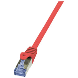 LogiLink 1m Cat.6A 10G S/FTP câble de réseau Orange Cat6a S/FTP (S-STP)