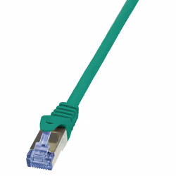 LogiLink 0.5m Cat.6A 10G S/FTP, 0,5 m, Cat6a, S/FTP (S-STP), RJ-45, RJ-45, Vert