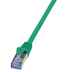 LogiLink 7.5m Cat.6A 10G S/FTP câble de réseau Vert 7,5 m Cat6a S/FTP (S-STP)
