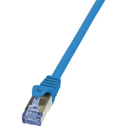 LogiLink Cat6a S/FTP, 3m câble de réseau Bleu S/FTP (S-STP)