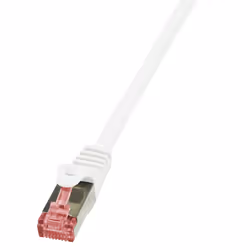 LogiLink 5m Cat.6 U/UTP, 5 m, Cat6, S/FTP (S-STP), RJ-45, RJ-45, Blanc