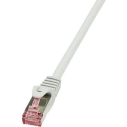 Cable reseau gris 1.00m sftp blinde RJ45 cat6