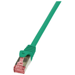 LogiLink 10m Cat.6 S/FTP câble de réseau Vert Cat6 S/FTP (S-STP)