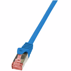 LogiLink Cat.6 S/FTP, 1.5m, 1,5 m, Cat6, S/FTP (S-STP), RJ-45, RJ-45, Bleu