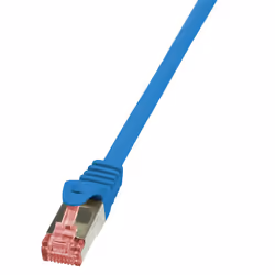 LogiLink 2m Cat.6 S/FTP, 2 m, Cat6, S/FTP (S-STP), RJ-45, RJ-45, Bleu