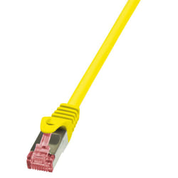 LogiLink 1m Cat.6 S/FTP câble de réseau Jaune Cat6 S/FTP (S-STP)