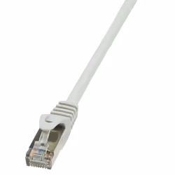 LogiLink 1m Cat.6 F/UTP, 1 m, Cat6, F/UTP (FTP), RJ-45, RJ-45, Gris