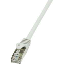 Câble réseau RJ45 cat 6 f / utp Logilink 2 connecteurs RJ45 - 5 m - Gris - CP2072S V961631