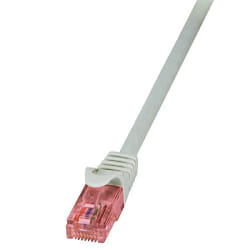 LogiLink PrimeLine Câble Réseau Cat6 10 m Gris