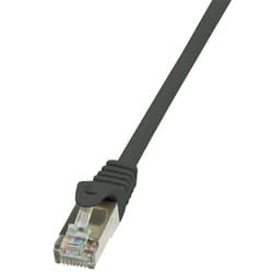 LogiLink Cat.6 U/UTP, 7.5m câble de réseau Noir 7,5 m Cat6 U/FTP (STP)
