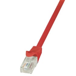 LogiLink 7.5m, Cat6 câble de réseau Rouge 7,5 m U/UTP (UTP)