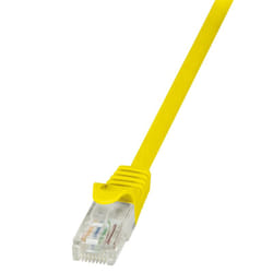 LogiLink 2m Cat.6 U/UTP RJ45 câble de réseau Jaune Cat6 U/UTP (UTP)