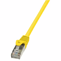 LogiLink Cat.6 U/UTP, 10m, 10 m, Cat6, U/UTP (UTP), RJ-45, RJ-45, Jaune