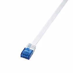 LogiLink 10m Cat6 U/UTP RJ45, 10 m, Cat6, U/UTP (UTP), RJ-45, RJ-45, Blanc