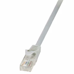 LogiLink 0.25m Cat.5e U/UTP RJ45, 0,25 m, Cat5e, U/UTP (UTP), RJ-45, RJ-45, Gris