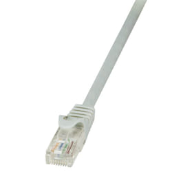LogiLink 7.5m Cat.5e U/UTP RJ45 câble de réseau Gris 7,5 m Cat5e U/UTP (UTP)