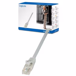 LogiLink 10m RJ45 CAT 5e câble de réseau Gris Cat5e U/UTP (UTP)