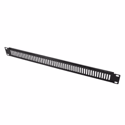 LogiLink PN111B, Noir, Acier, 1U, 48,3 cm (19"), 482,6 mm, 7,5 mm