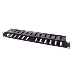 LogiLink ORCC01B, Plateau de câbles, Acier, Noir