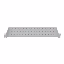 LogiLink SF2C35G, Gris, 25 kg, 2U, 48,3 cm (19"), 430 mm, 250 mm