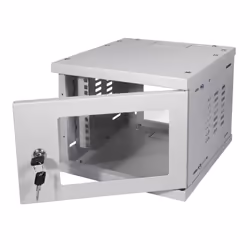 LogiLink W06Z33G étagère 4U Rack monté sur le mur Gris