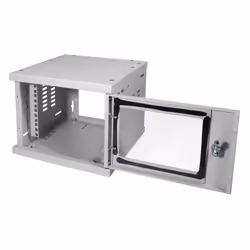 LogiLink W06Z33G étagère 4U Rack monté sur le mur Gris