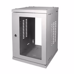LogiLink W09Z33G, Rack monté sur le mur, 8U, 20 kg, 17 kg, Gris