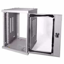 LogiLink W09Z33G étagère 8U Rack monté sur le mur Gris