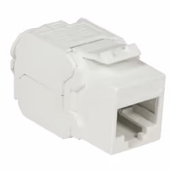 LogiLink NK4004, Blanc, RJ45, Cat6a, 16,3 mm, 38 mm, 23 mm