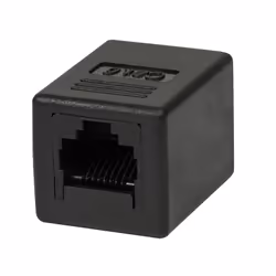 LogiLink NP0034A changeur de genre de câble RJ-45 Noir