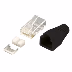 LogiLink MP0022, RJ45, Noir, Transparent, 350 g, 100 pièce(s), 170 mm, 240 mm