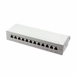 LogiLink NP0019, RJ-45, Cat6a, Gris, 800 g, 275 mm, 13,7 cm