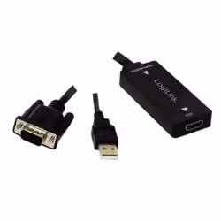 LogiLink CV0060, 1080p, 720p, Noir, 105 mm, 31 mm, 186 mm, 135 g