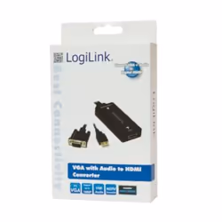LogiLink CV0060 câble vidéo et adaptateur Noir