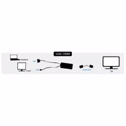 LogiLink CV0060 câble vidéo et adaptateur Noir - Vue supplémentaire 4