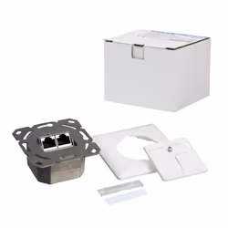 LogiLink NP0125 prise de courant RJ-45 Métallique, Blanc - Vue supplémentaire 7