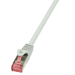 LogiLink 30m Cat.6 S/FTP câble de réseau Gris Cat6 S/FTP (S-STP)