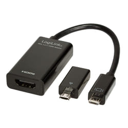 LogiLink UA0142A adaptateur graphique USB Noir