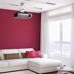 LogiLink BP0003 support pour projecteurs Plafond Blanc - Vue supplémentaire 5