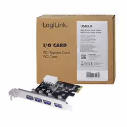 LogiLink PC0057A carte et adaptateur d'interfaces Interne USB 3.2 Gen 1 (3.1 Gen 1) - Vue supplémentaire 7