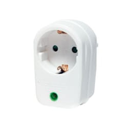 LogiLink PA0078 adaptateur prise d'alimentation Blanc