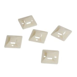 LogiLink KAB0043 serre-câbles Acrylonitrile-Butadiène-Styrène (ABS) Ivoire 100 pièce(s)
