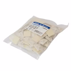 LogiLink KAB0043 serre-câbles Acrylonitrile-Butadiène-Styrène (ABS) Ivoire 100 pièce(s)
