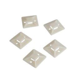 LogiLink KAB0044 support d'attache-câble Beige Synthétique ABS 50 pièce(s)