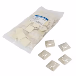 LogiLink KAB0044 support d'attache-câble Beige Synthétique ABS 50 pièce(s)
